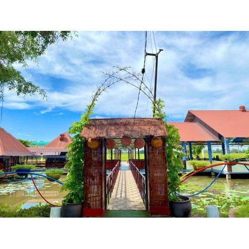 Thiên nhiên xanh mát không gian thư giãn tuyệt vời