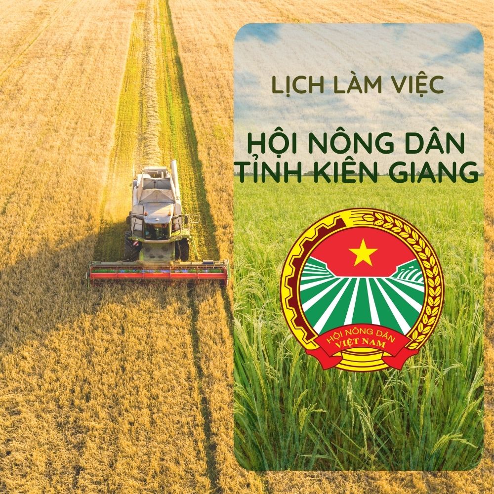 Lịch Làm Việc Của Thường Trực Hội Nông Dân Tỉnh Từ Ngày 01/7/2024 Đến 15/7/2024