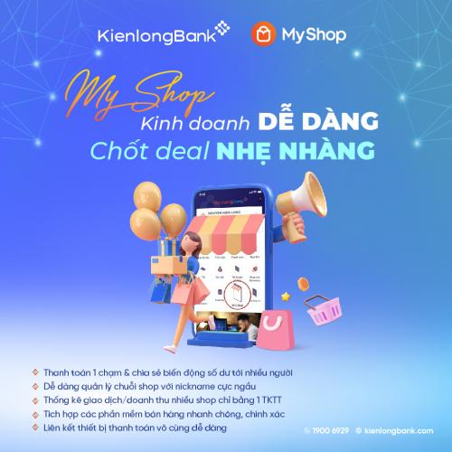 MyShop - Quản Lý Tài Chính Cửa Hàng - KienlongBank