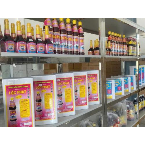 Nước Mắm Nhĩ Cá Cơm Lộc Phát - 42G/L - Hộp 2 Chai 650ml