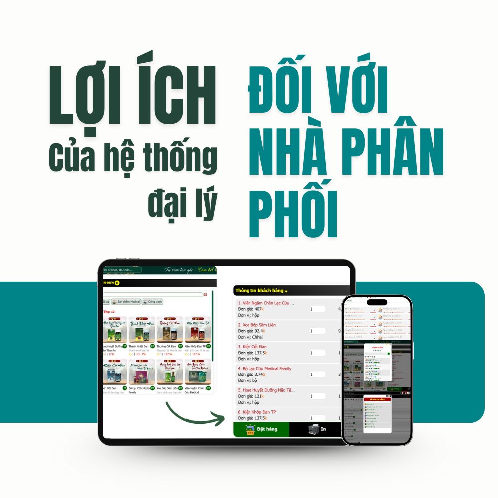Lợi Ích Của Hệ Thống Quản Lý Đại Lý Đối Với Nhà Phân Phối