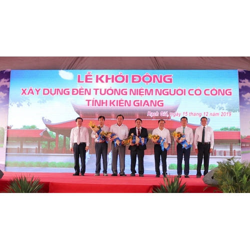 CIC Group tài trợ 5,5 tỷ xây đền tưởng niệm