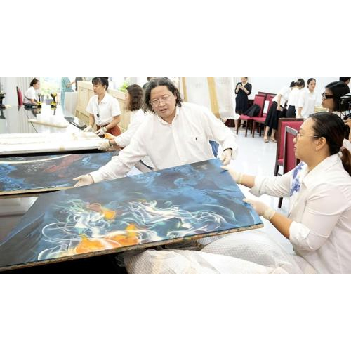 Bảo tàng Mỹ thuật Thành phố Hồ Chí Minh tiếp nhận thêm bộ sưu tập hội họa quý giá