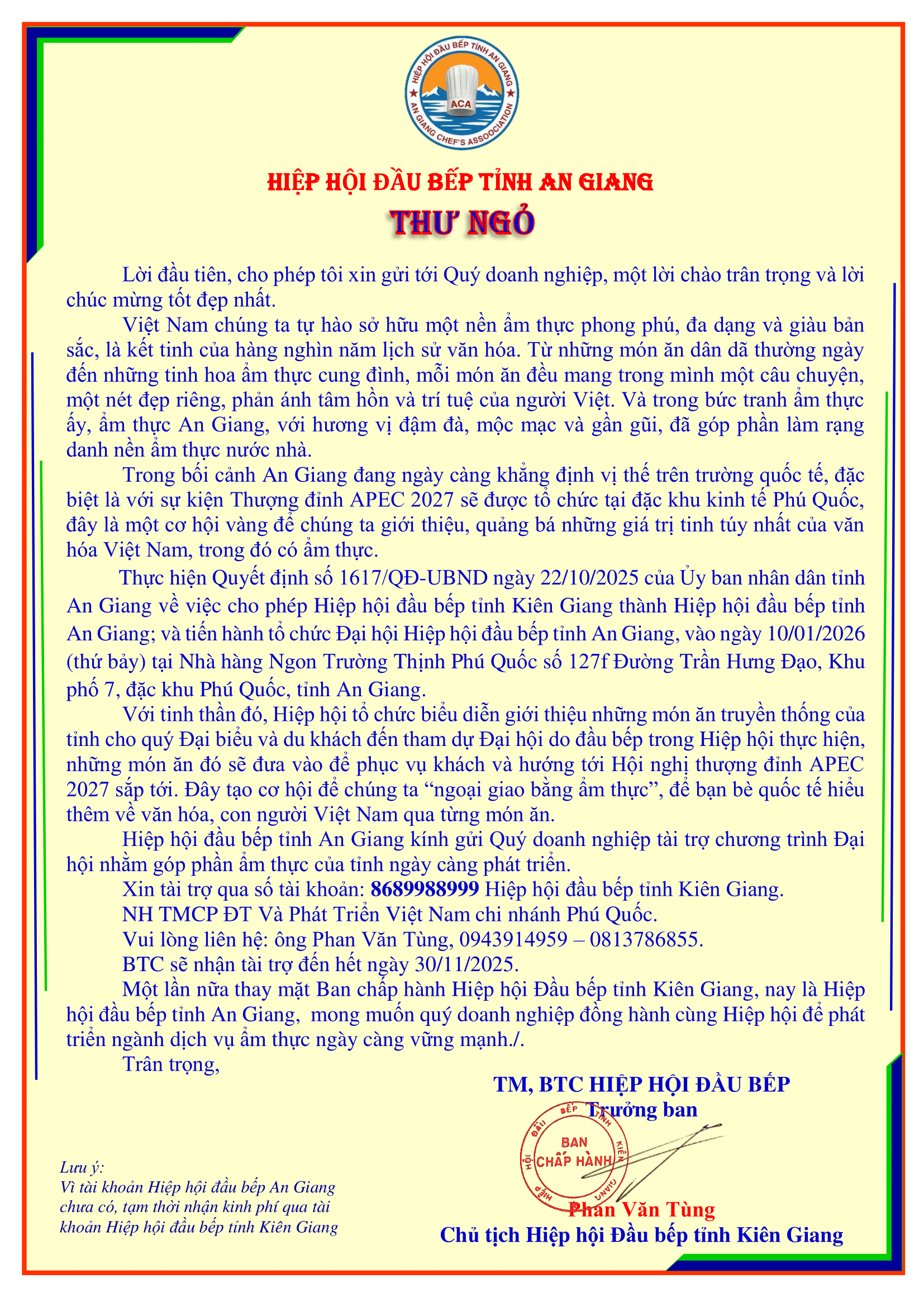 Mục tiêu và ý nghĩa sự kiện