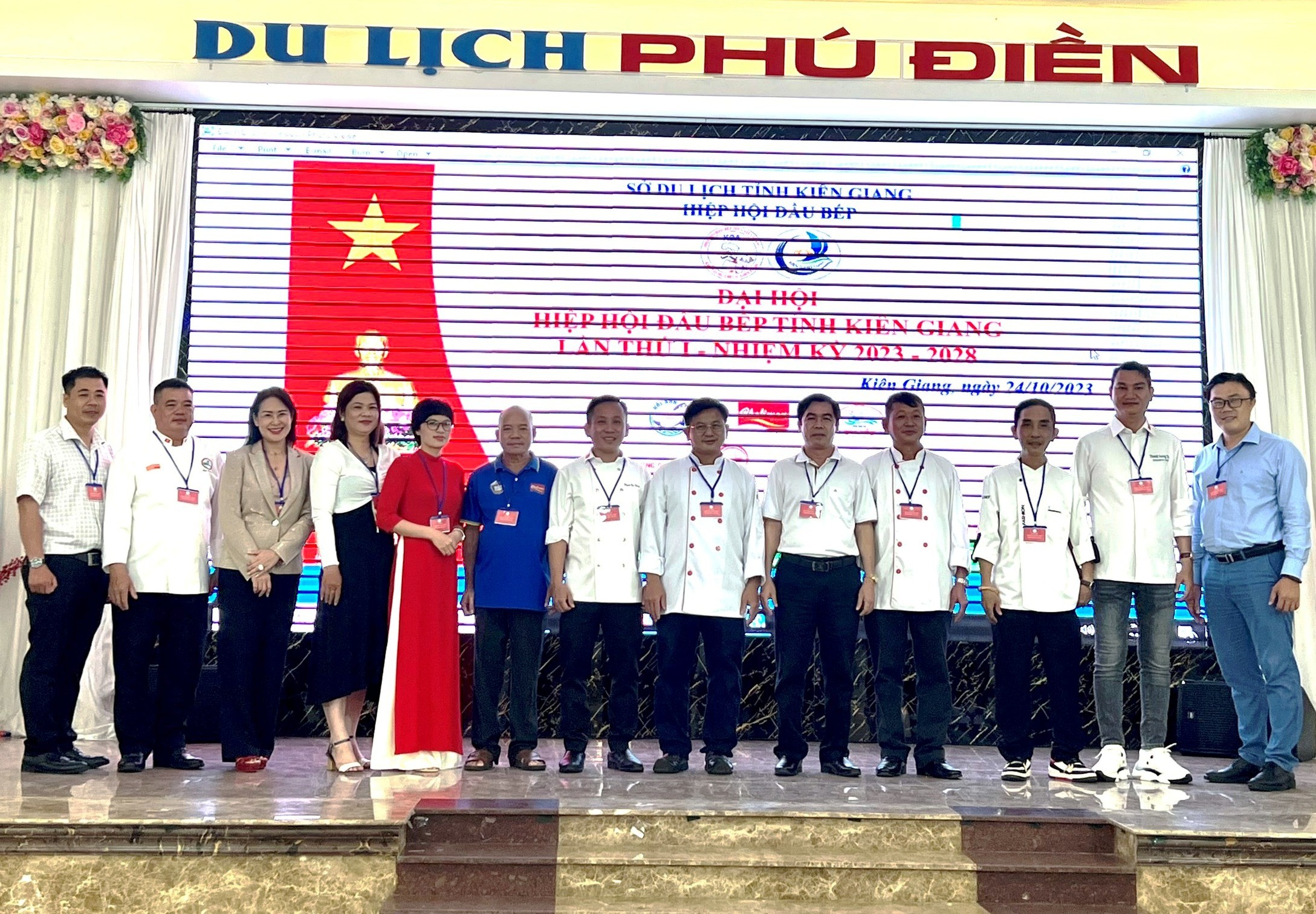 Thành lập Hiệp hội Đầu bếp của tỉnh Kiên Giang nhiệm kỳ 2023 - 2028