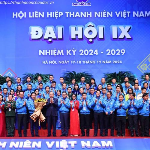 Đại Hội Đại Biểu Toàn Quốc Hội Liên Hiệp Thanh Niên Việt Nam Khóa IX, Nhiệm Kỳ 2024-2029