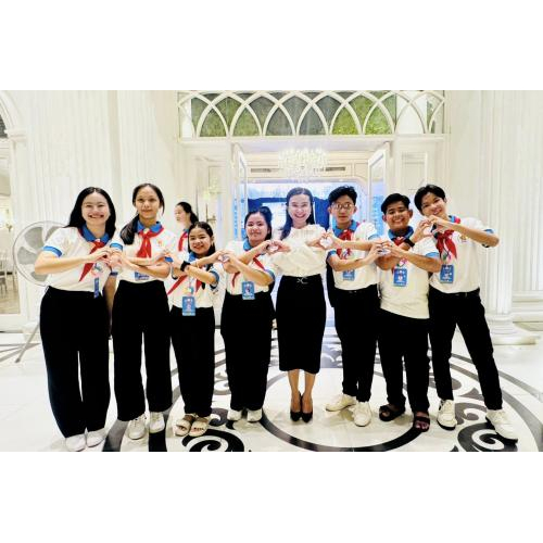 Đoàn Đại Biểu An Giang Tham Dự Đại Hội Cháu Ngoan Bác Hồ Toàn Quốc Lần Thứ X Năm 2025