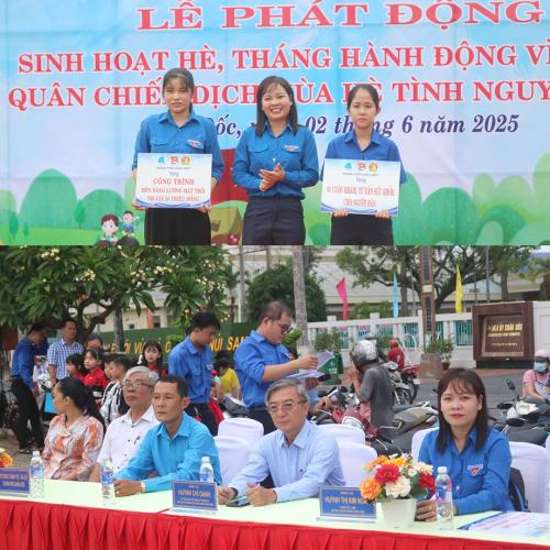 Thành Phố Châu Đốc Phát Động Sinh Hoạt Hè Năm 2025