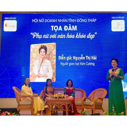 Tọa Đàm Phụ Nữ Với Văn Hóa Khỏe Đẹp - Lan Tỏa Giá Trị Sống Và Kết Nối Giao Thương
