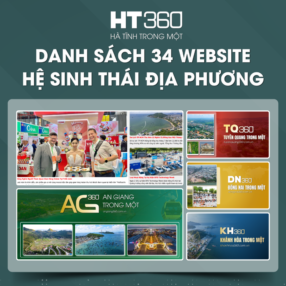Danh Sách Hệ Sinh Thái Địa Phương Của 34 Tỉnh Thành Việt Nam