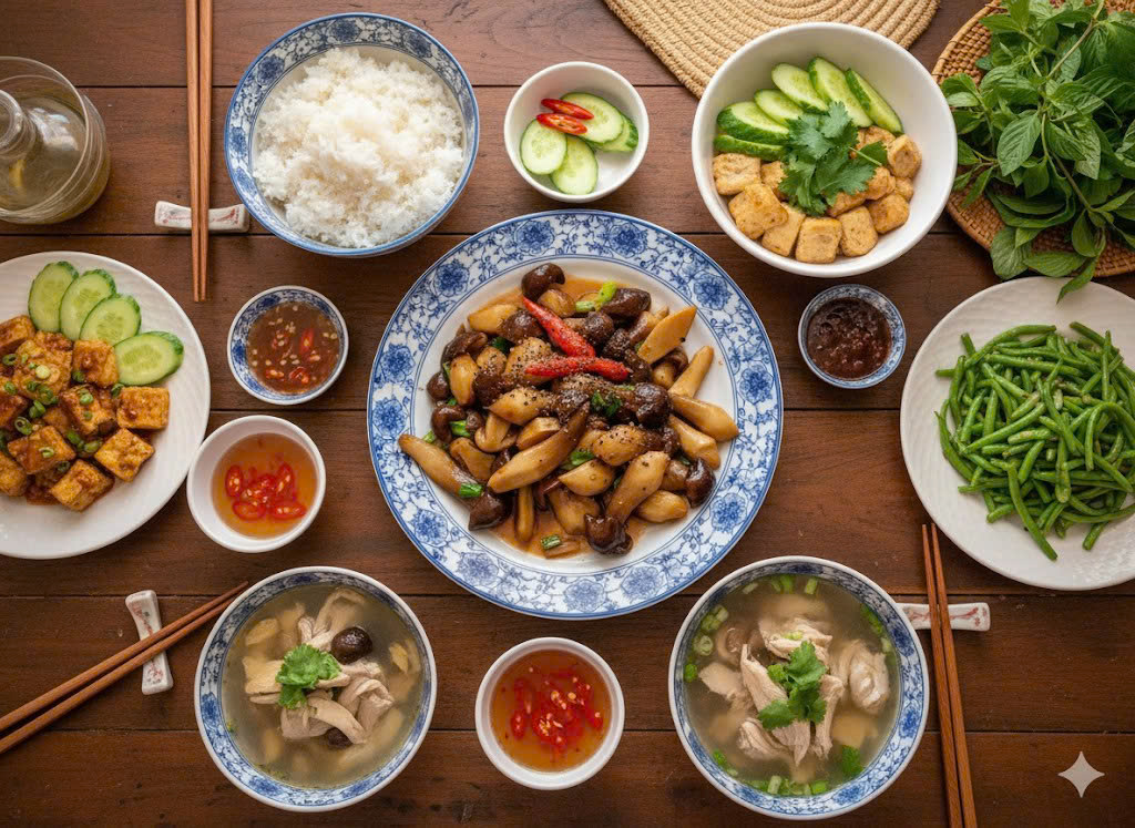Thưởng thức đặc sản nấm mối quanh năm