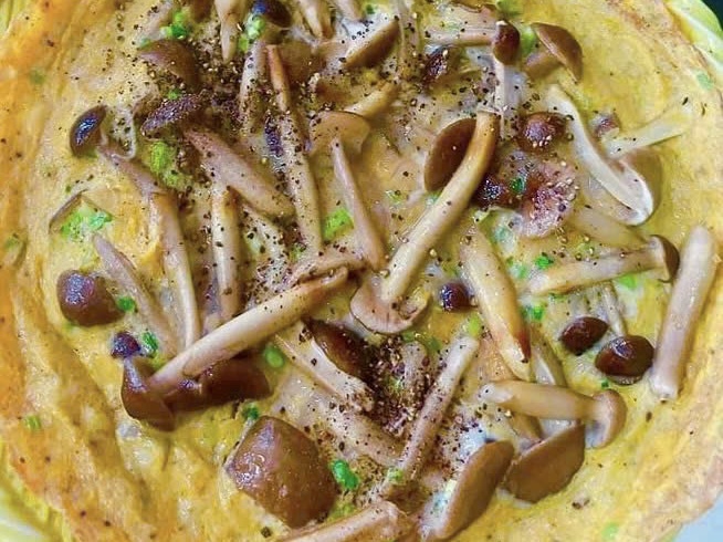 Nấm mối chiên trứng