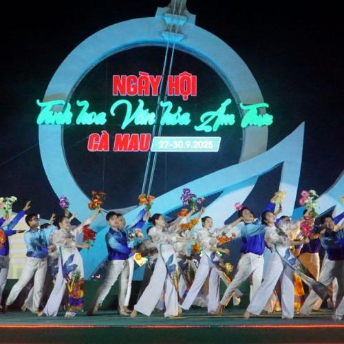 Hàng Trăm Đặc Sản Quy Tụ Tại Ngày hội Tinh Hoa Văn Hóa Ẩm Thực Cà Mau