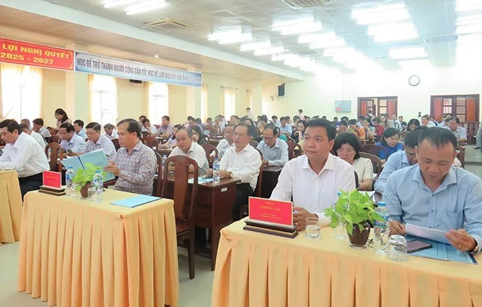 Nhiều điều kiện thuận lợi để phát triển giáo dục sau sáp nhập
