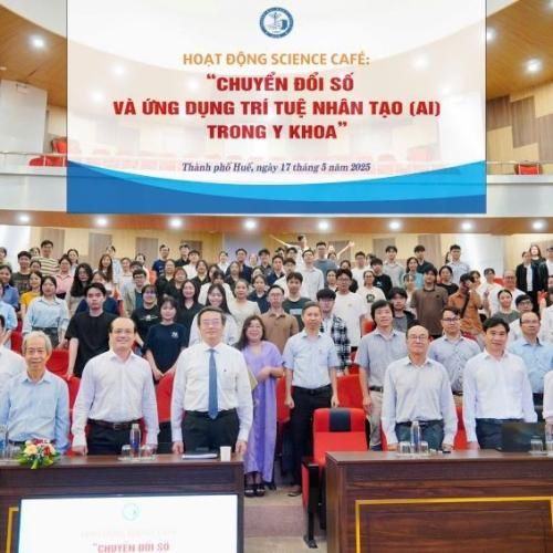 Science Café: Chuyển Đổi Số Và Ứng Dụng Trí Tuệ Nhân Tạo (AI) Trong Y Khoa