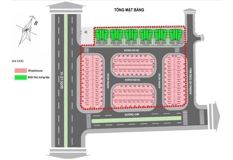 Quy mô Catalan Boulevard Lạng Sơn