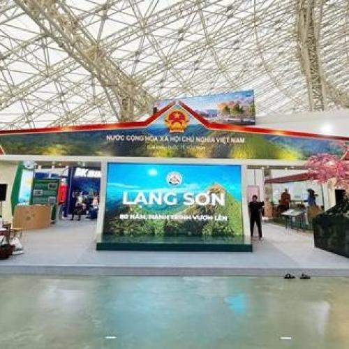 Tỉnh Lạng Sơn Tham Gia Triển Lãm Thành Tựu Đất Nước 80 Năm Hành Trình Độc Lập - Tự Do - Hạnh Phúc