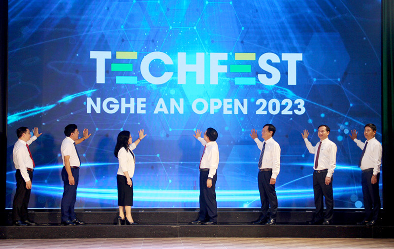 Khai mạc Techfest Nghệ An 2023: Thúc đẩy hệ sinh thái khởi nghiệp đổi mới sáng tạo vùng Bắc Trung Bộ