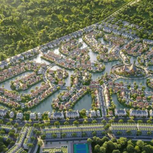 Đảo Châu Âu: Phân Khu Thuộc Dự Án Eco Central Park Nghệ An