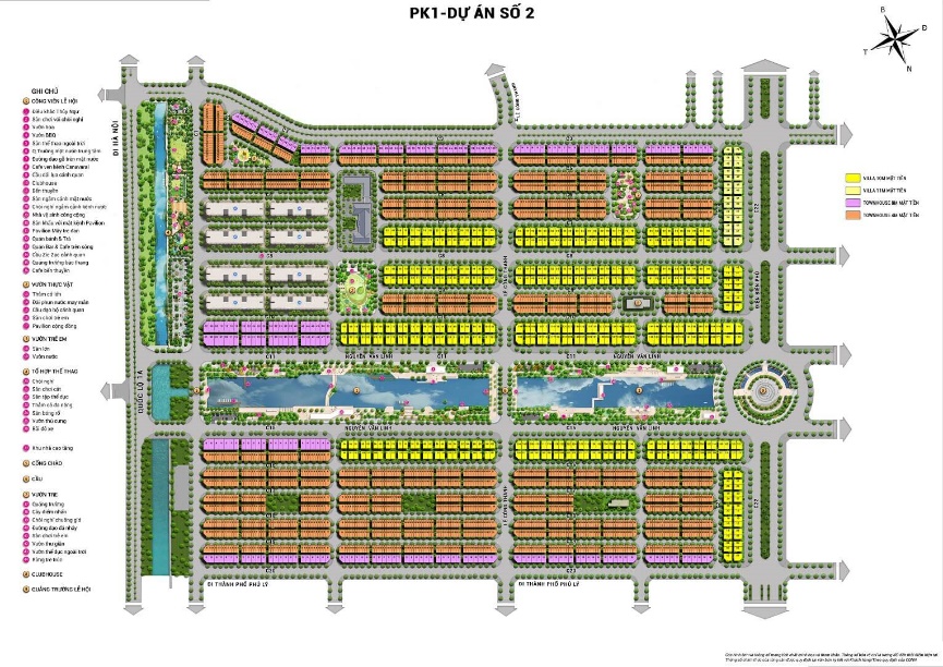 Quy mô dự án Sun Urban City Hà Nam
