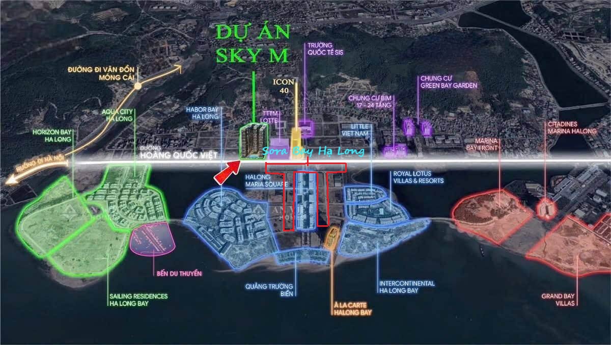 Quy mô dự án Sora Bay Halong