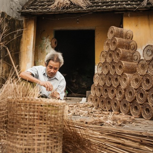 Làng Nghề Đan Ngư Cụ Hưng Học