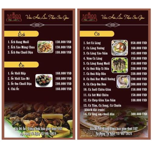 Những món ăn được yêu thích nhất