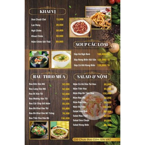 Những món ăn được nhiều thực khách ưa chuộng nhất