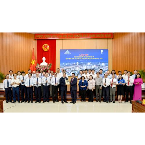 Tỉnh An Giang và Tập đoàn VNPT hợp tác chuyển đổi số