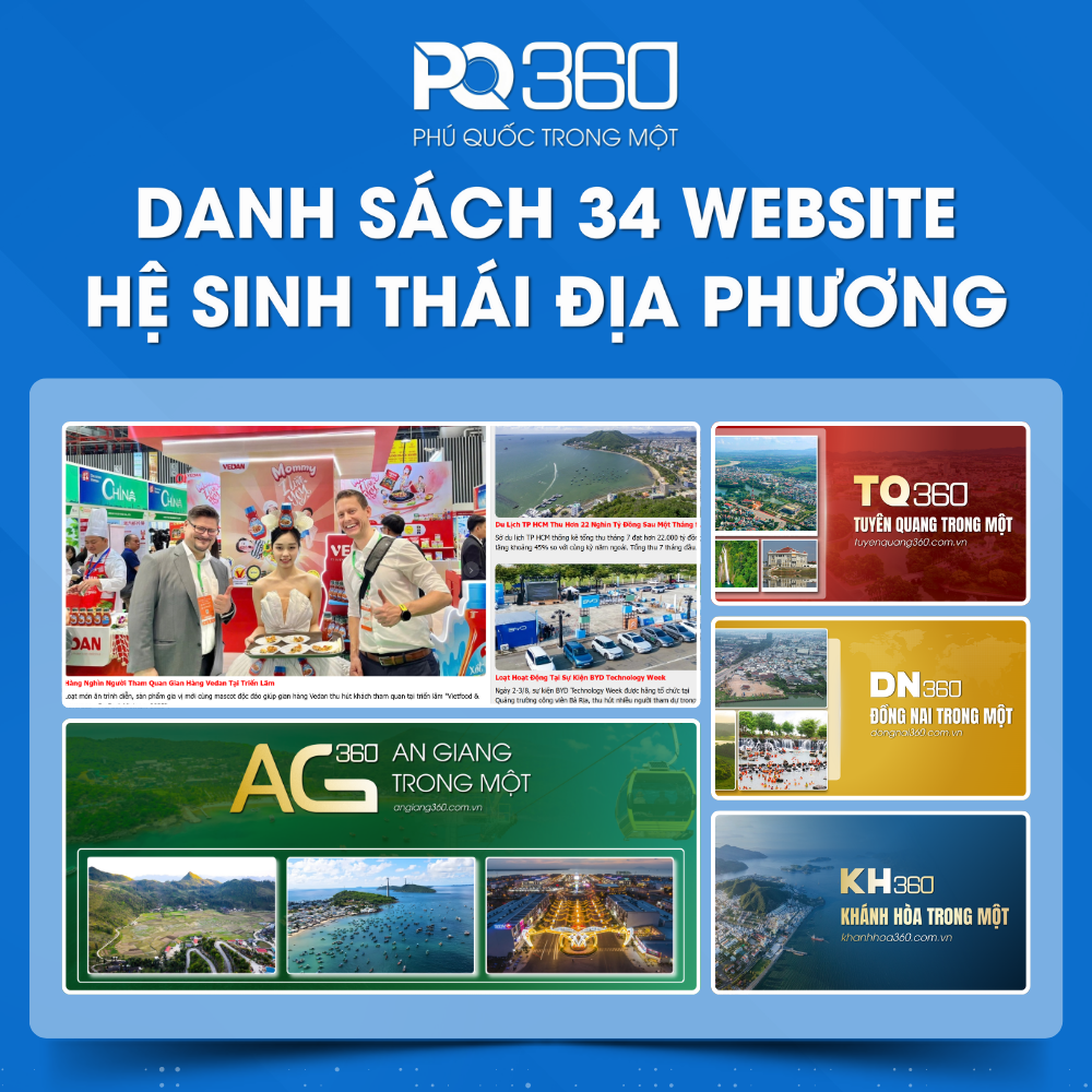 Danh Sách Hệ Sinh Thái Địa Phương Của 34 Tỉnh Thành Việt Nam