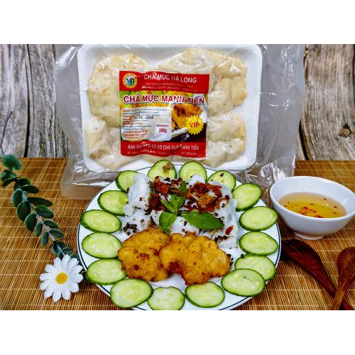 2. Nguyên liệu làm chả mực chuẩn vị