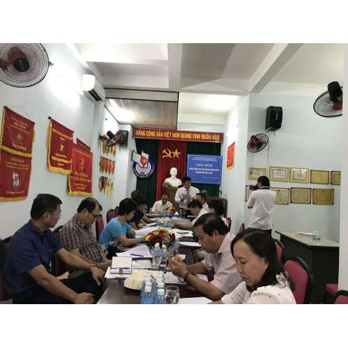 Đoàn công tác liên ngành Trung ương Hội Nhà báo Việt Nam làm việc với Hội Nhà báo tỉnh Khánh Hòa: