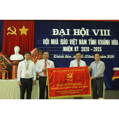 Đại hội Hội Nhà báo tỉnh Khánh Hòa lần thứ VIII, nhiệm kỳ 2020-2025