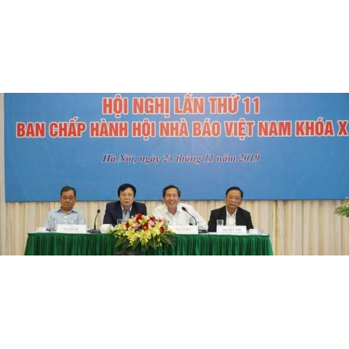 Hội nghị Ban Chấp hành Hội Nhà báo Việt Nam lần thứ 11 - khóa X