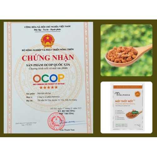 Mật Thốt Nốt Hạt Palmania 30g - Palmyra Nectar Crystal