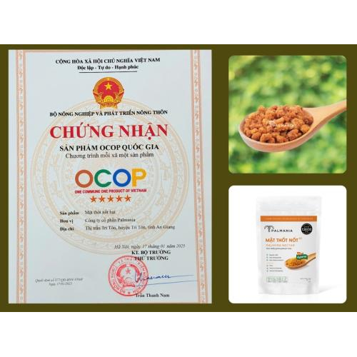 Mật Thốt Nốt Hạt Palmania 150g - Palmyra Nectar Crystal