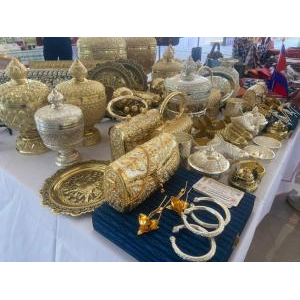 Sản phẩm Campuchia trưng bày tại hội nghị