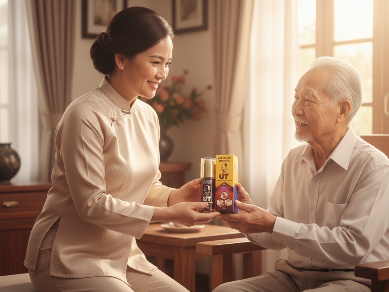 Vẹn tròn hiếu đạo qua món quà sức khỏe
