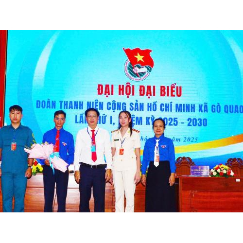 Công bố quyết định của ban thường vụ tỉnh đoàn An Giang tại đại hội