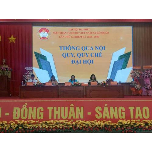 Phiên thứ nhất tại đại hội