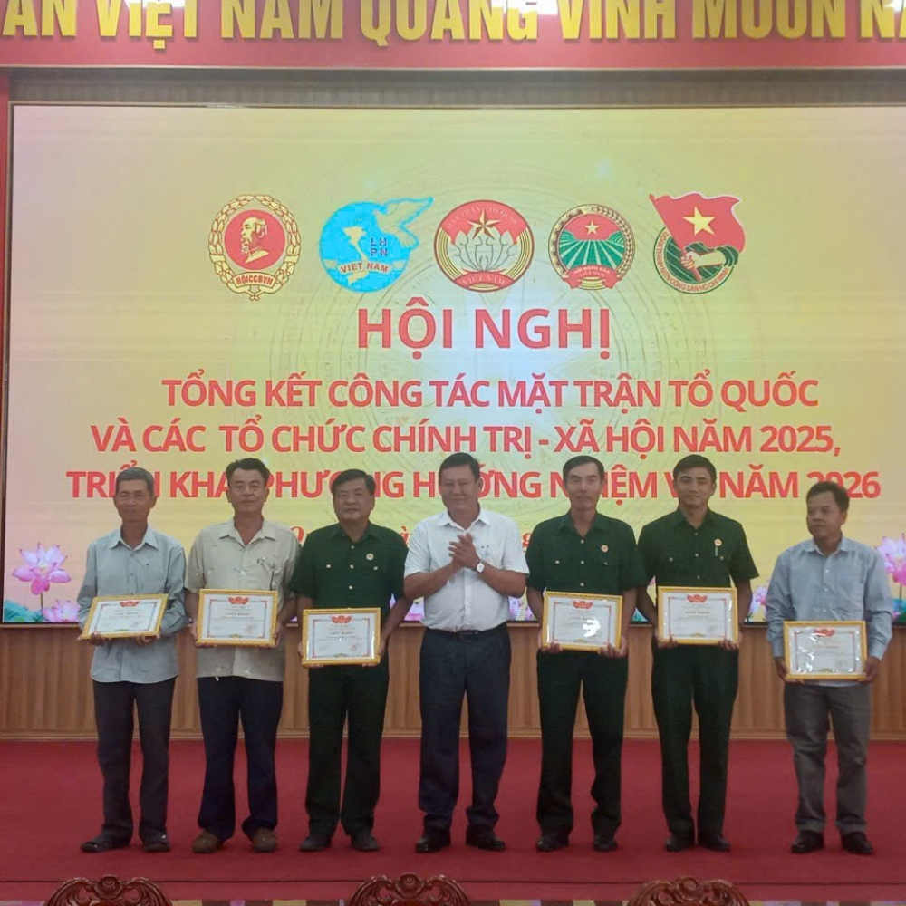Hội Nghị Tổng Kết Công Tác Mặt Trận Tổ Quốc Và Các Tổ Chức Chính Trị - Xã Hội Năm 2025