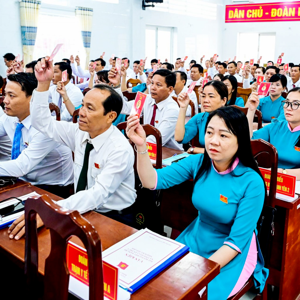 Đại Hội Đại Biểu Đảng Bộ Xã Vĩnh Hòa Thống Nhất 19 Chỉ Tiêu Phát Triển