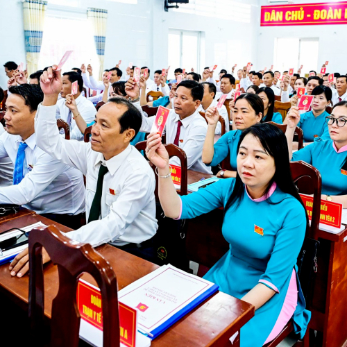 Đại Hội Đại Biểu Đảng Bộ Xã Vĩnh Hòa Thống Nhất 19 Chỉ Tiêu Phát Triển