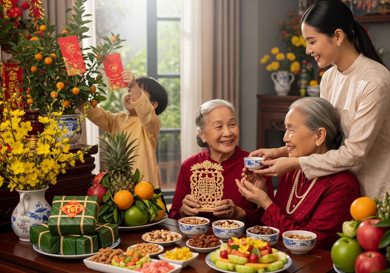 1. Biểu tượng của sức khỏe và sự may mắn ngày Tết