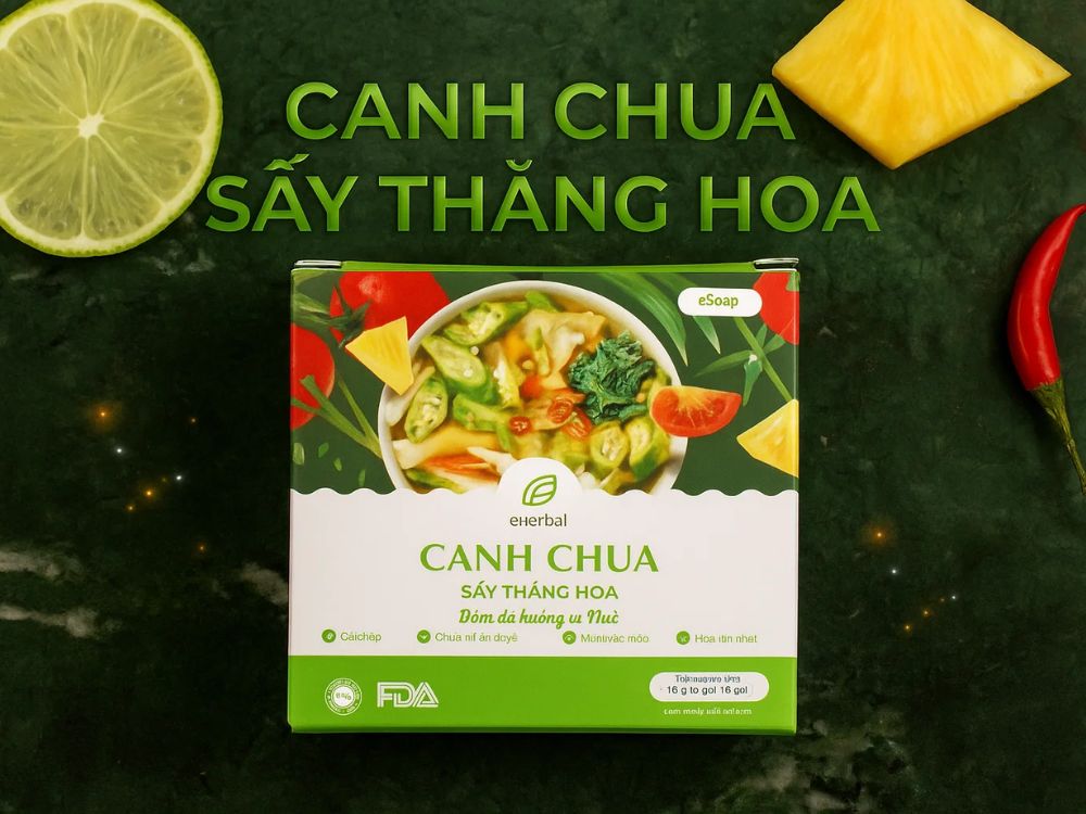 1. Cảm hứng từ món canh chua truyền thống