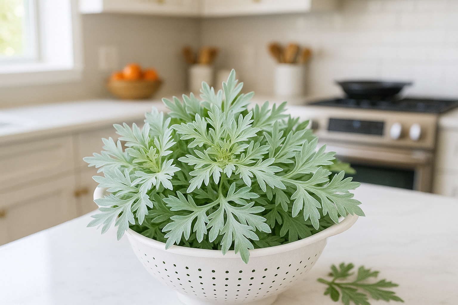 1. Lá ngải cứu – Cẩn trọng khi sử dụng