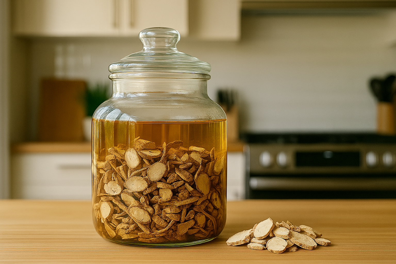 Ưu điểm của việc ngâm rượu đinh lăng khô