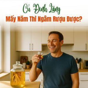Củ Đinh Lăng Mấy Năm Thì Ngâm Rượu Được? Bí Quyết Ngâm Rượu Đinh Lăng Thơm Ngon