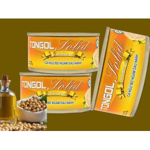 KTCFOOD Tongol Solid in Soybean Oil 185g - Omega-3 & Protein
