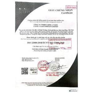 TCB CÀ PHÊ VÀNG PHIN GIẤY A RABICA YELLO